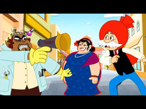 Acrajganj पर Dr Shuttlecock का Attack, Laser से मचा हड़कंप! | Chacha Chaudhary | Full Episode 17