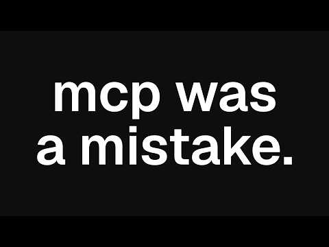 MCP is the wrong abstraction