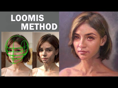What Makes the Loomis Method So Effective? Live Portrait Session