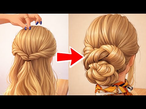 Chignon Trend 2026 | Just an Rubber Band and Hairpin✨