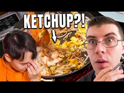 Pro Chef Reacts.. To Adam Ragusea Made MALL Pad Thai?!