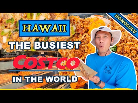 ULTIMATE Hawaii Costco FOOD TOUR! Best Hawaii Exclusive Items! Eating EVERY ITEM on The Costco Menu