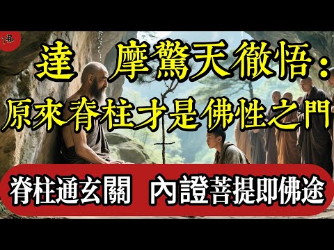 達摩驚天徹悟：人人身負“三界柱”！脊柱通玄關，內證菩提即佛途，原來脊柱才是佛性之門！|佛教 |佛學知識|修心修行|禪悟人生 |南無阿彌陀佛|養生|談佛心安