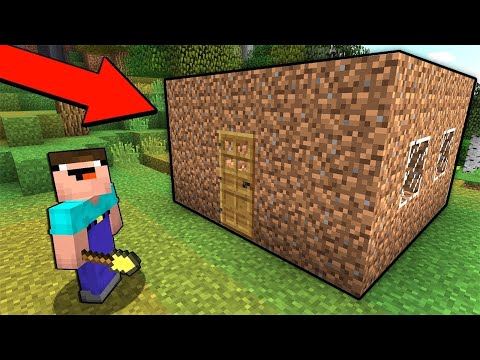 Ко Мне На Остров Пришёл НУБ! И Начал Строить Свой Дом Из Земли И Песка!Выживание На Одном Блоке!