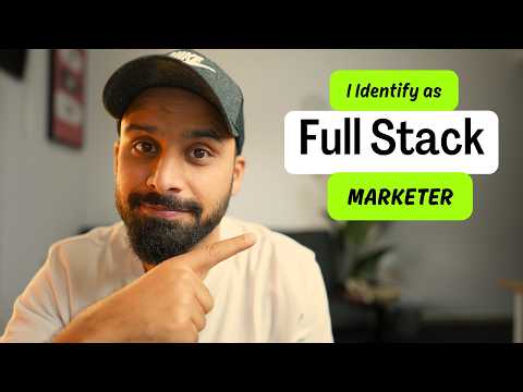 Full stack marketing is the only career insurance of your career (in 2025 & beyond)