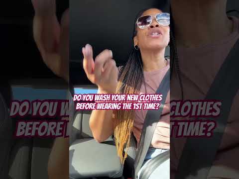 Do you wash your new clothes before wearing them the first time? #40plus #shoppingvlog