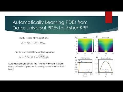 Universal Differential Equations for Scientific Machine Learning - Chris Rackauckas MIT