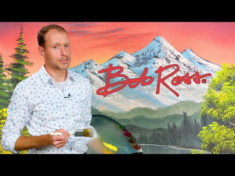Paint Like Bob Ross with Nicholas Hankins - Towering Peaks Revisited