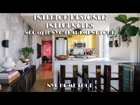 Interior Designer Alvin Waynes Modern NYC Home | 800 Sq Ft 1BR Home Tour + Interview