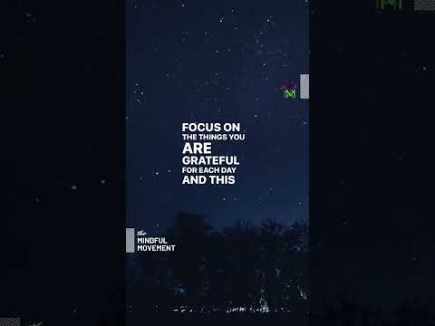 Practice Gratitude Daily #shorts | Mindful Movement