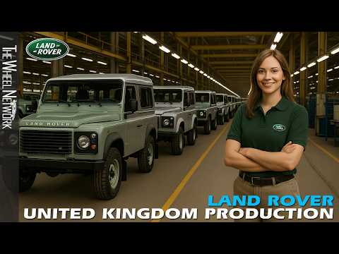 Classic Land Rover Defender Production in England