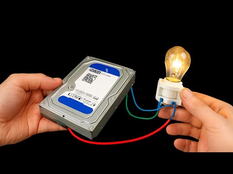 Unbelievable! An old hard drive can be turned into a super useful 12V battery