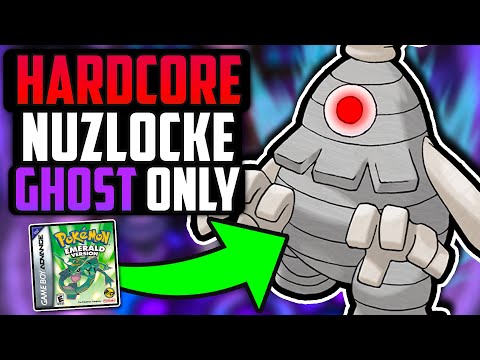 CAN I BEAT A POKÉMON EMERALD HARDCORE NUZLOCKE WITH ONLY GHOST TYPES!?