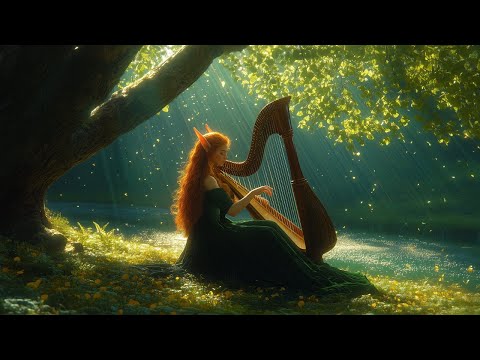 Spirit Of The Forest - Relaxing Celtic Harp Music - Enchanting Fantasy Music