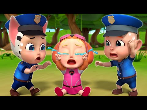 Baby Got Lost In The Forest | Police Song | Safety Tips for kids | Rosoo Nursery Rhymes