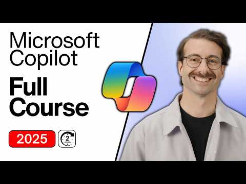 Microsoft Copilot Full Course For Beginners [2025]