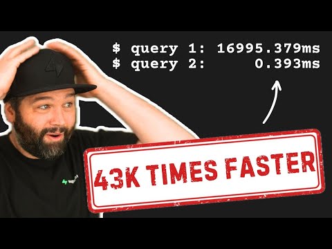 Make your queries 43,240x faster