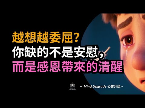 越想越委屈?你缺的不是安慰,而是感恩帶來的清醒