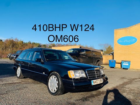 410BHP MERCEDES W124 OM606 + BMW 6 SPEED