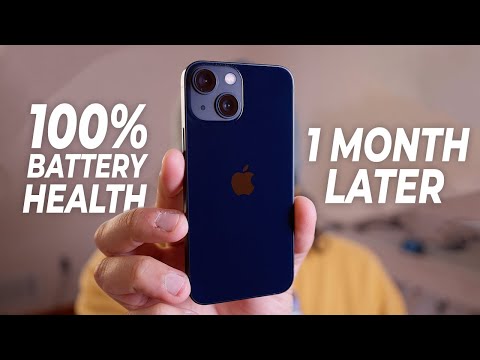 iPhone 13 Mini 100% Battery // 30 Days Later