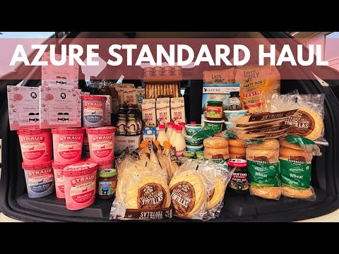 Azure Standard Haul | Monthly Bulk Buying (Syrups and Staples) December 2025