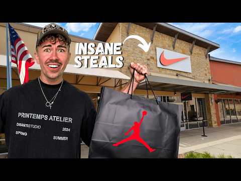 I Found EARLY Jordans Sneaker Shopping In Texas