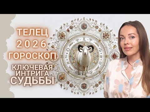 Телец - гороскоп на 2026 год. Ключевая интрига Судьбы