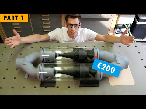 I Built my Centrifugal Dust Separator, Again! (€200 Budget Dust Collection)