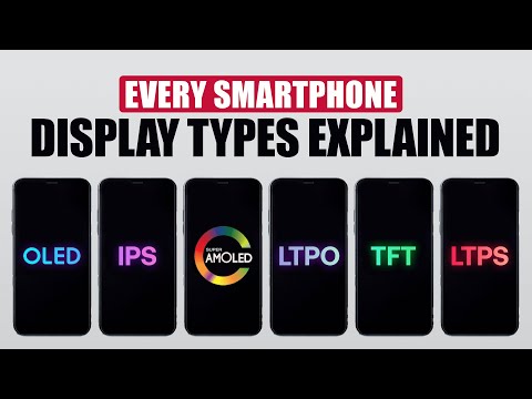 Every Smartphone Display Types Explained | LCD, TFT, IPS, OLED, AMOLED, P-OLED, LTPS, LTPO