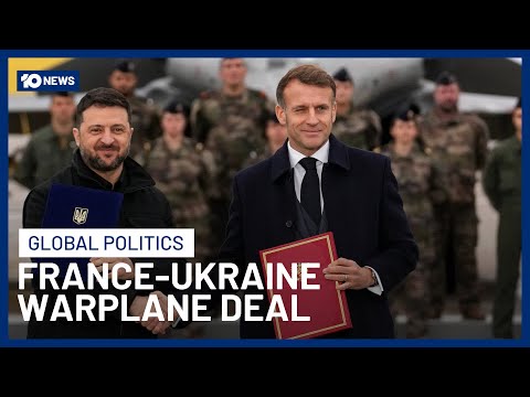 France Makes ‘Historic’ Deal To Sell Ukraine 100 Warplanes | 10 News