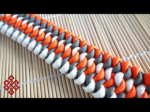 How to Make a Mated Snake Knot Paracord Bracelet Tutorial