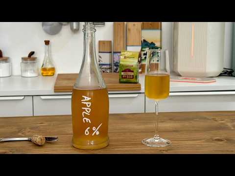 How to Make Sparkling Apple π Wine π· at Home - Only 2 Ingredients