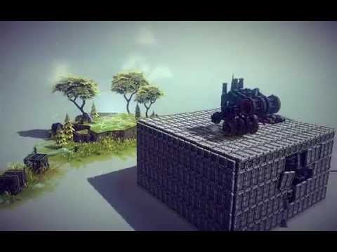 Besiege - An unnecessarily complicated vehicle for all 15 zones