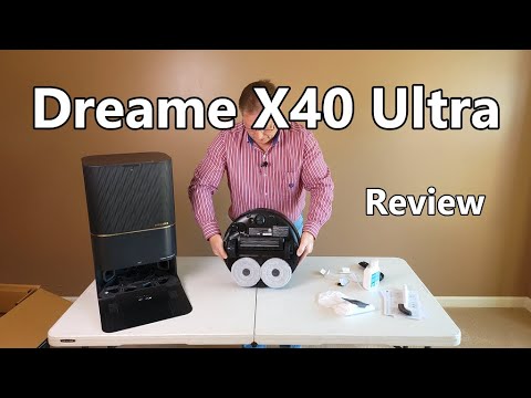 Dreame X40 Ultra Robot Vacuum And Mop With TriCut Brush Review #Dreame #DreameX40Ultra