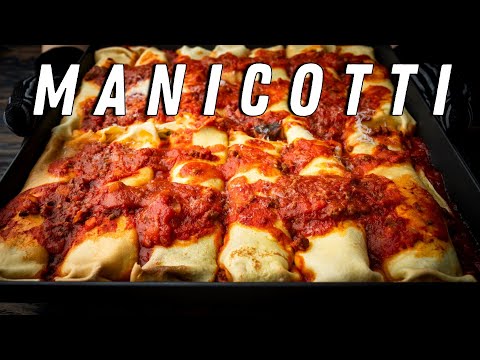 How I Make The Best Beef Ragu with Homemade Manicotti