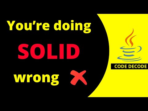 All About Solid Principles in 2025 | Interview Questions and Answers | Java | Code Decode