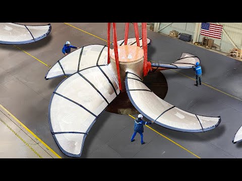 US Building Gigantic Propellers For its $13 Billion Aircraft Carriers