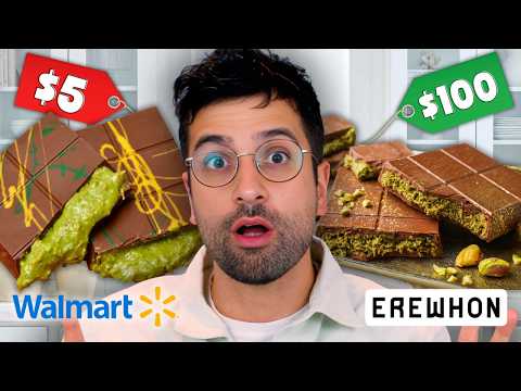 Cheap vs Expensive Dessert Blindfold Taste Test