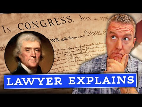 The Declaration of Independence in SIMPLE TERMS