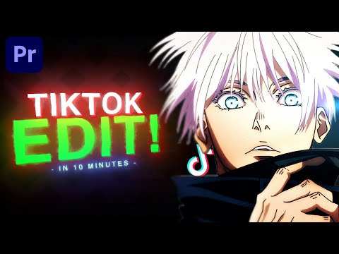 How I Make My TikTok Edits in 10 MINUTES! (Premiere Pro)