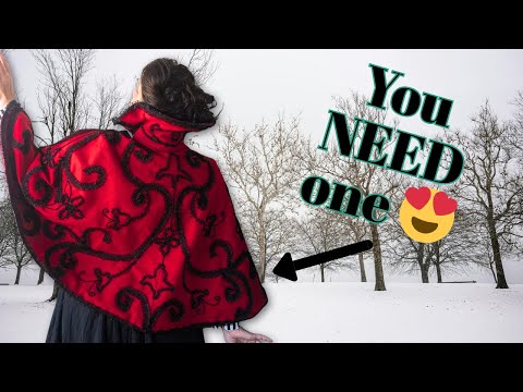 Why Every Wardrobe Needs This Gorgeous 1890s Cape!