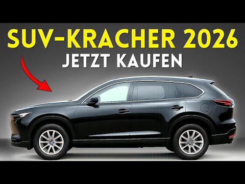 These 6 NEW SUVs in 2026 will turn EVERYTHING upside down – compact, powerful, future-proof!