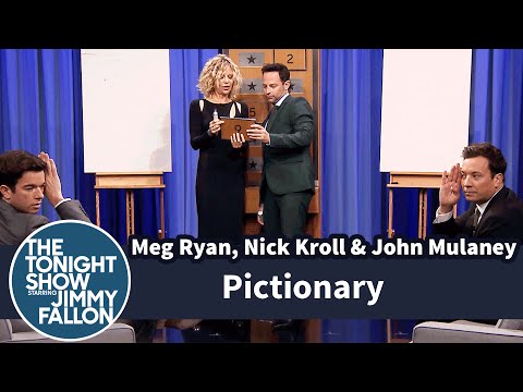 Pictionary with Meg Ryan, Nick Kroll and John Mulaney
