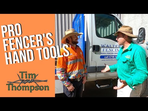Pro Fencers Hand Tools - James from Walters Fencing Tamworth