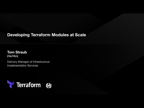 Developing Terraform Modules at Scale