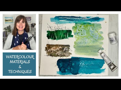 MY WATERCOLOUR SUPPLIES & TECHNIQUES EXPLAINED