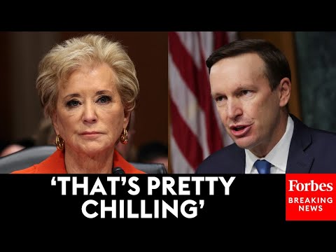 Chris Murphy Shocked By Answer From Education Sec. Nominee Linda McMahon On School Programs