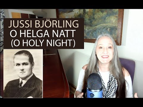 Voice Teacher Reaction to Opera Singer - Jussi Björling | O Holy Night (O Helga Natt)