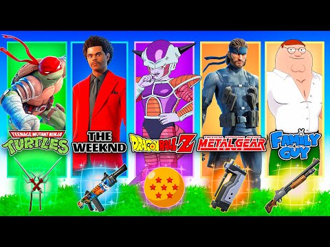 The *RANDOM* COLLAB BOSS Challenge! (Fortnite)