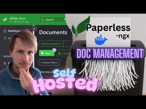 You NEED to self-host Paperless. THIS is how to get started.